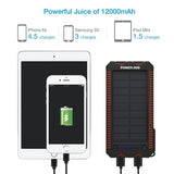 PowerAdd - Apollo 2 Powerbank med solceller