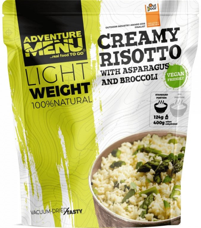 Adventure Menu - Risotto med asparges og broccoli