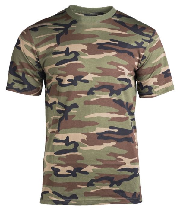 Smart t-shirt Camo woodland