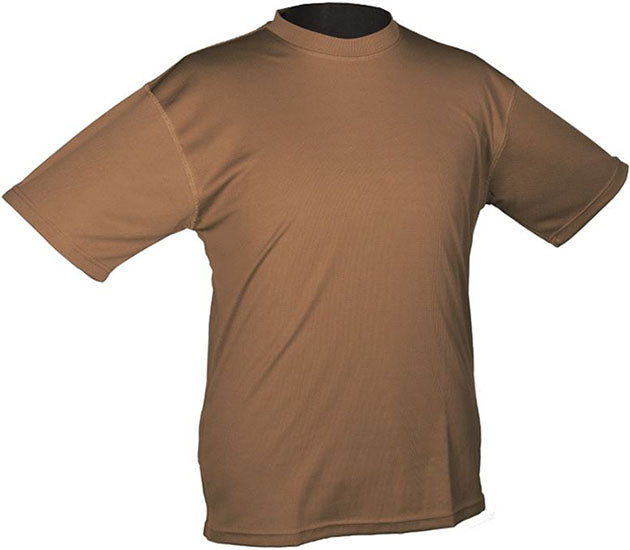 Mil-Tec - Tactical Quick Dry T-shirt, Dark Coyote