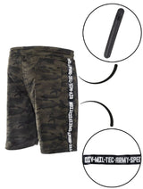 Sports og Træningsshorts fra Mil-Tec - Woodland camo