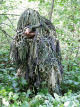 Ghillie Suit Jackal 3D camouflagesæt - Woodland