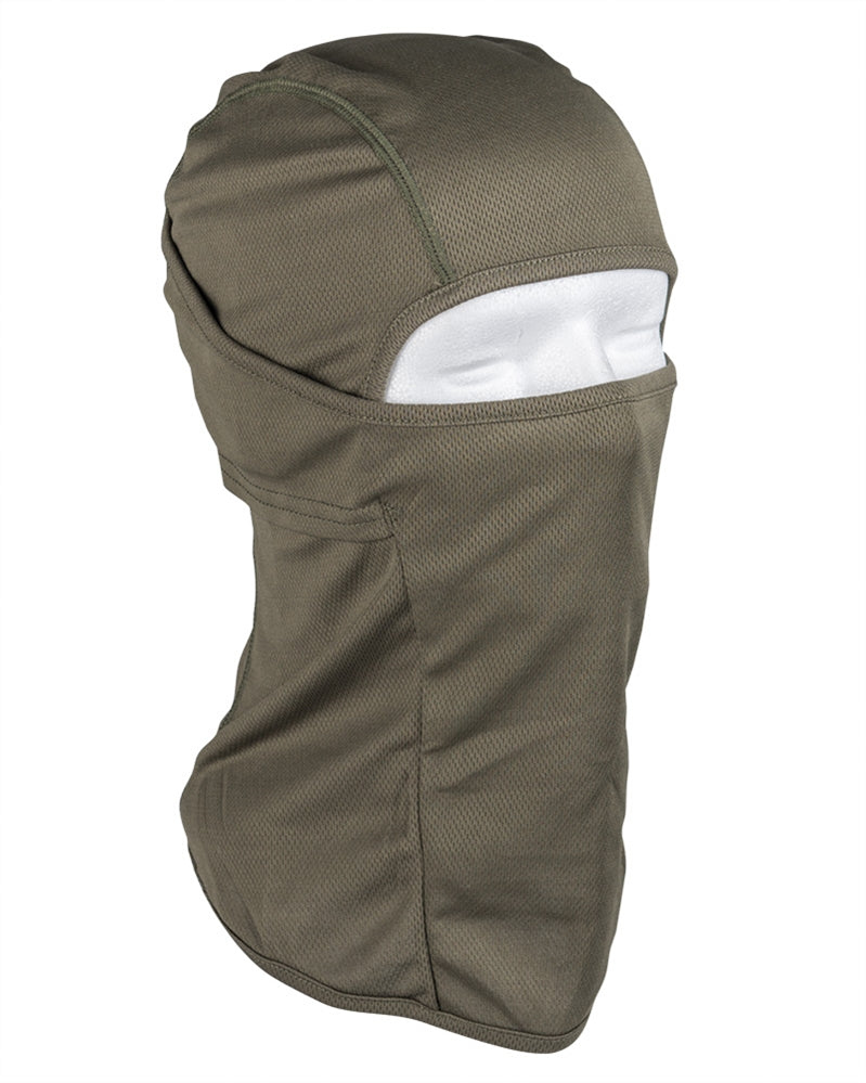 Balaclava Tactical Open - Oliven