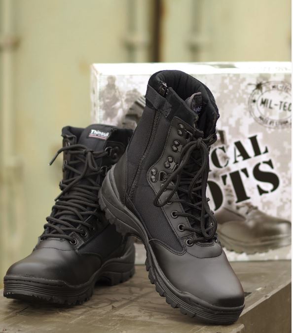 Mil-tec Tactical Boots læderstøvler