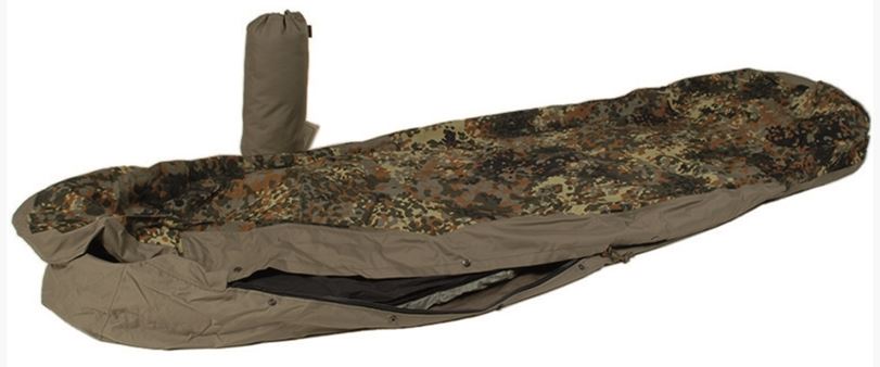 Sovepose Bivi Bag - Vandtæt cover - Flecktarn