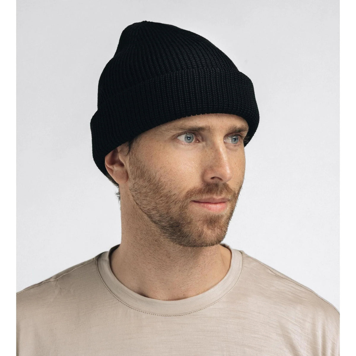 Aclima - Flat Knit Balaclava Hat // Sort fra Aclima - billede nr. 4 hos GrejFreak.dk