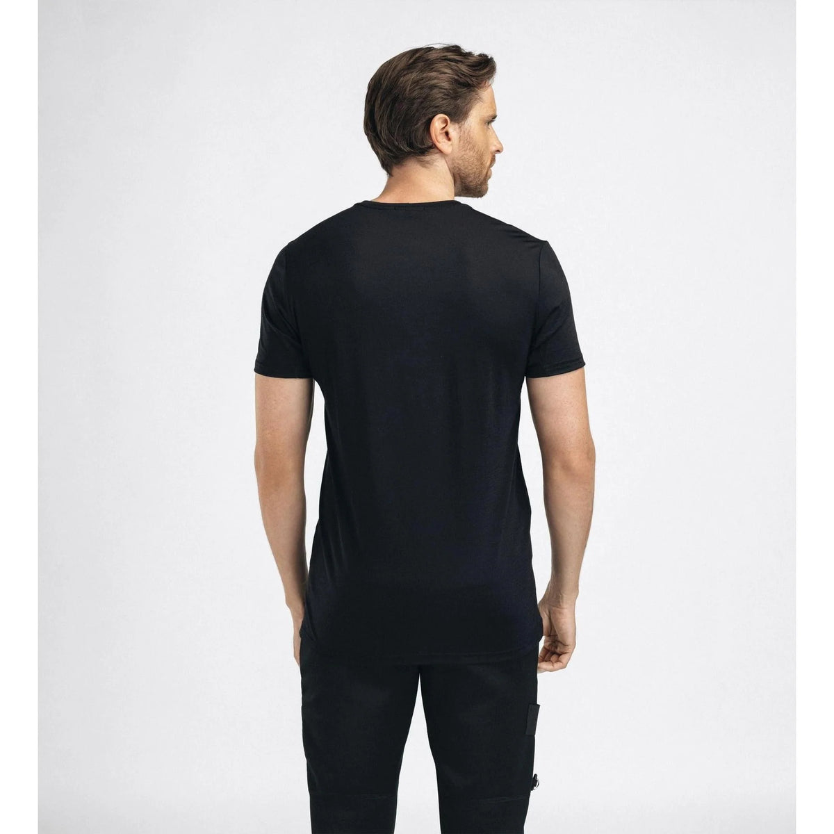 Aclima - LightWool 140 Herre Trail Tee // Sort fra Aclima - billede nr. 5 hos GrejFreak.dk