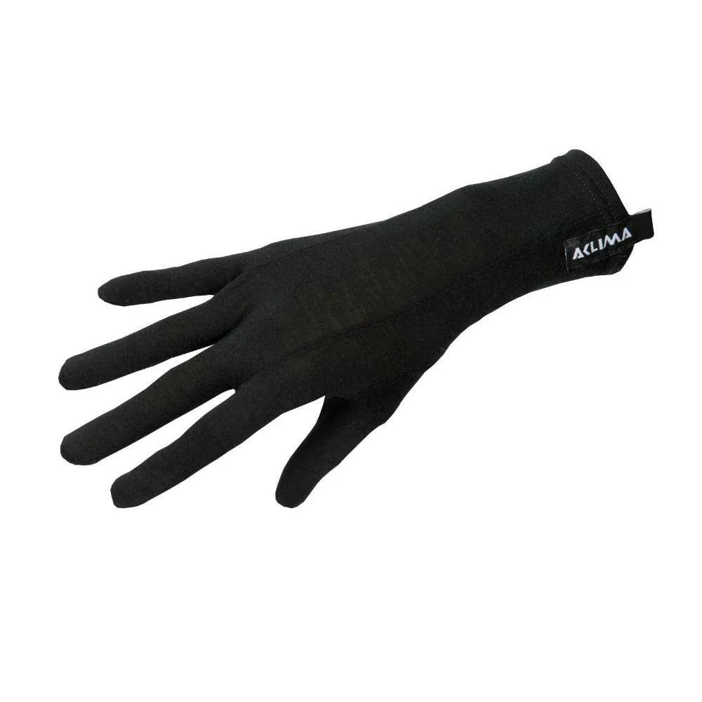 Aclima - LightWool Liner Handsker // Sort fra Aclima - billede nr. 1 hos GrejFreak.dk