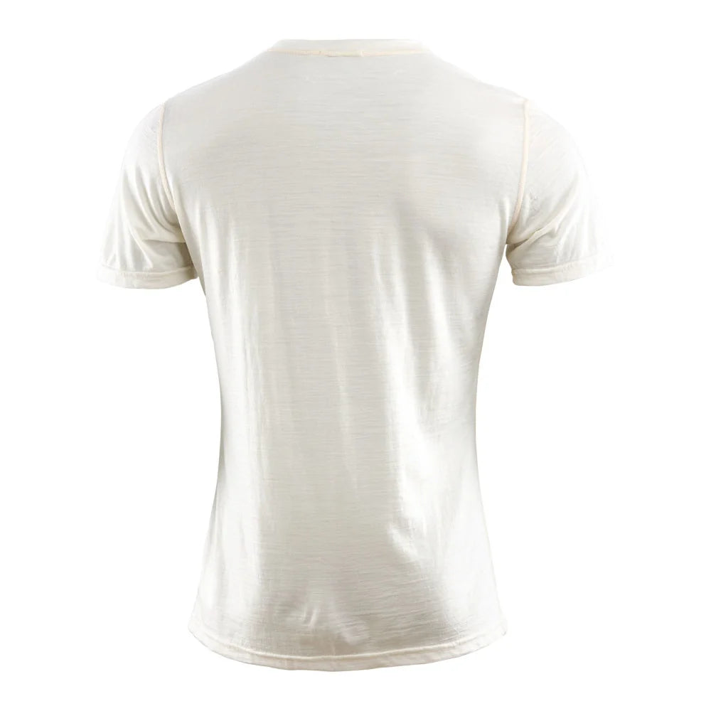 Aclima - LightWool Undershirt Herre T-shirt // Hvid fra Aclima - billede nr. 2 hos GrejFreak.dk