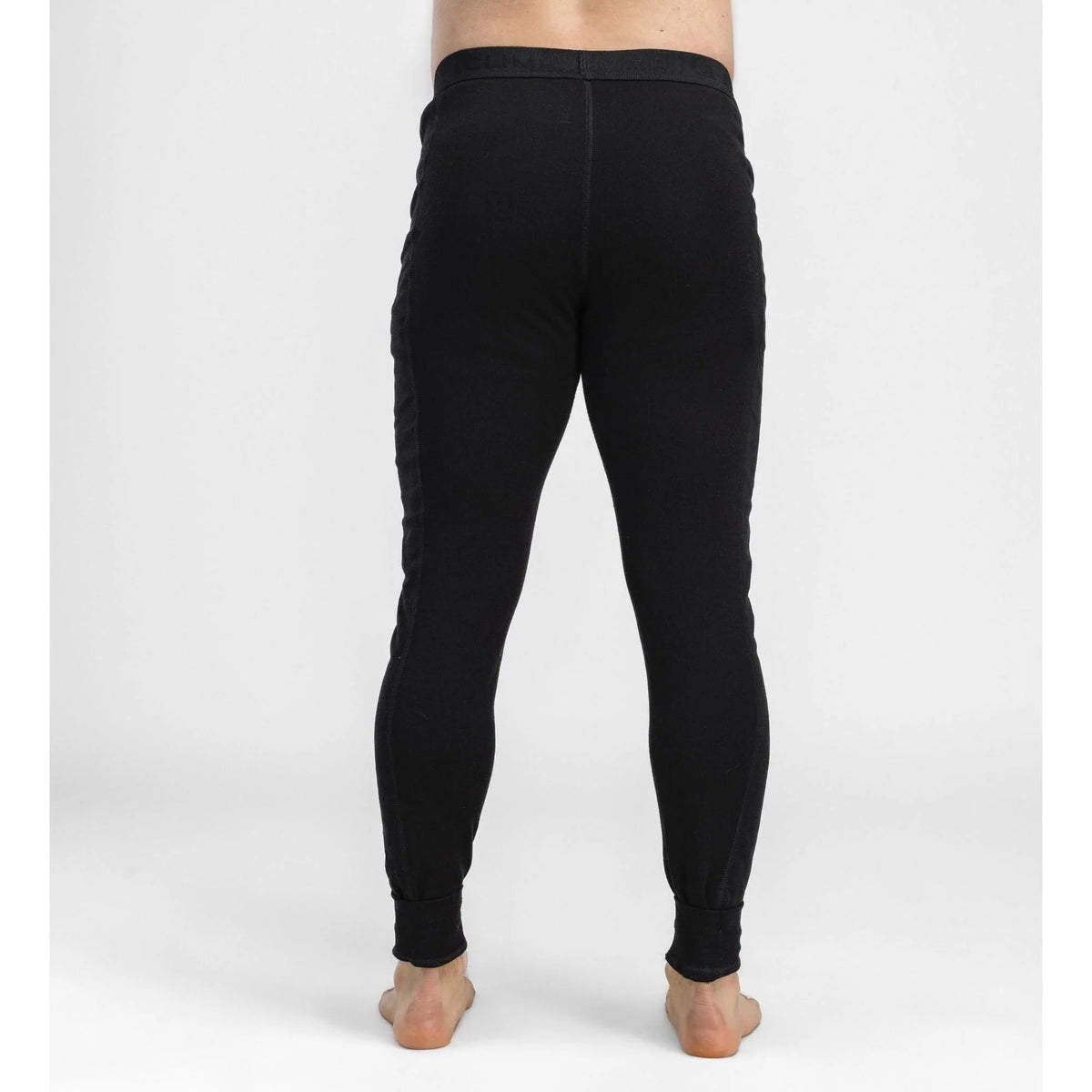Aclima - WarmWool 200g Herre Lange Underbukser // Sort fra Aclima - billede nr. 5 hos GrejFreak.dk