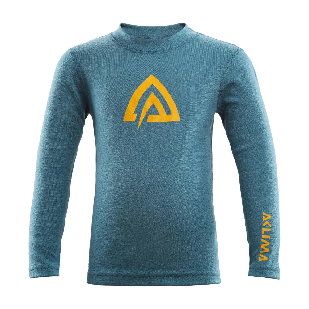 Aclima - WarmWool Børnetrøje // Lilla / Pink fra Aclima - billede nr. 3 hos GrejFreak.dk