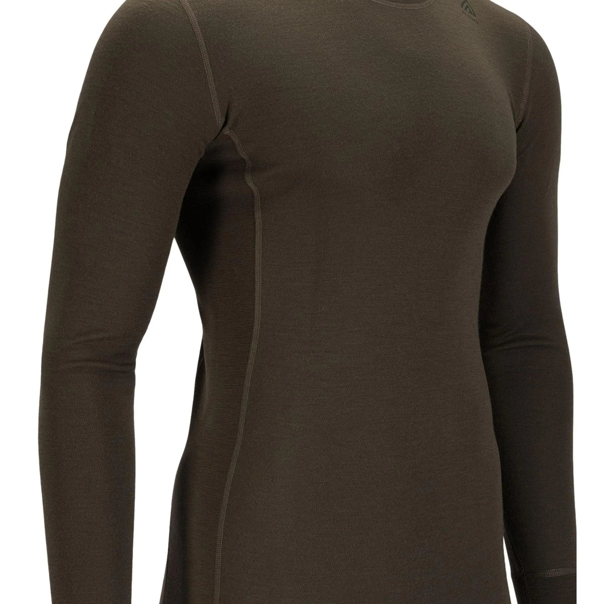 Aclima - WarmWool Crewneck Herre // Olivengrøn fra Aclima - billede nr. 3 hos GrejFreak.dk