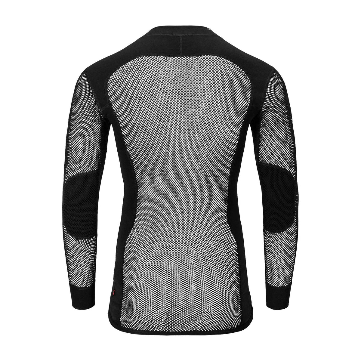 Aclima - Woolnet 120g Herre Crew Neck Uldtrøje // Sort fra Aclima - billede nr. 2 hos GrejFreak.dk