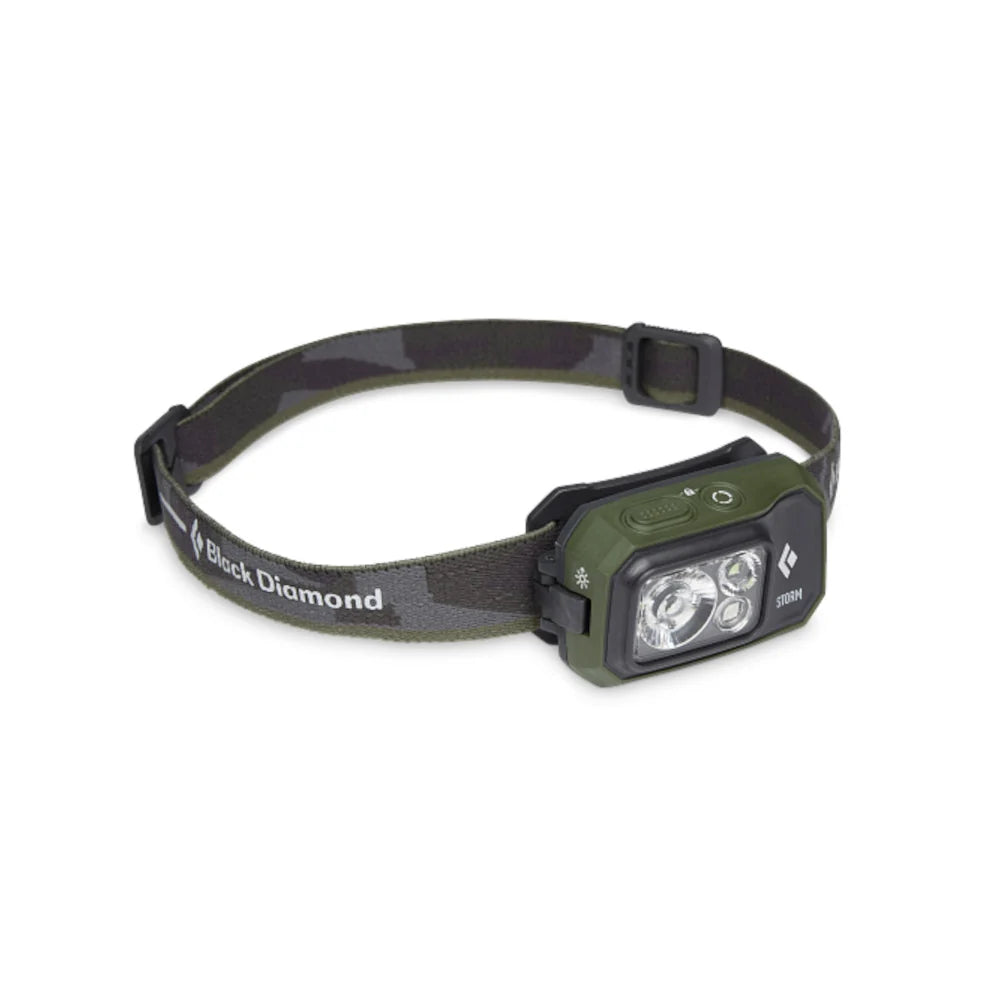Black Diamond - Storm Pandelampe 450 Lumen // Olivengrøn fra Black Diamond - billede nr. 1 hos GrejFreak.dk