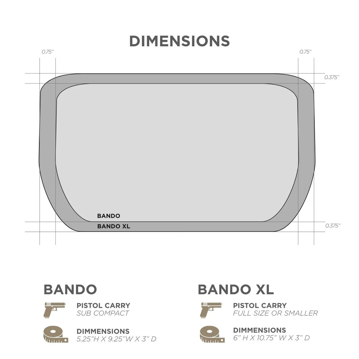 Eberlestock - Bando Bag XL Bæltetaske // MultiCam-2-XtraGrej
