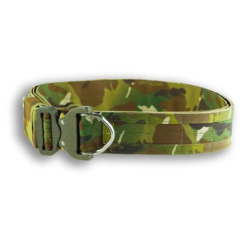 Gingers Tactical Gear - First Line Molle Bælte (D-ring) // MultiCam fra Gingers Tactical Gear - billede nr. 2 hos GrejFreak.dk