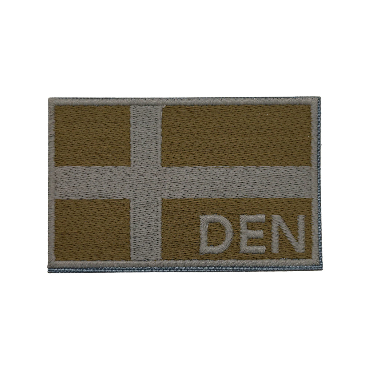 K-Force - Denmark Flag Patch // Olivengrøn-1-XtraGrej