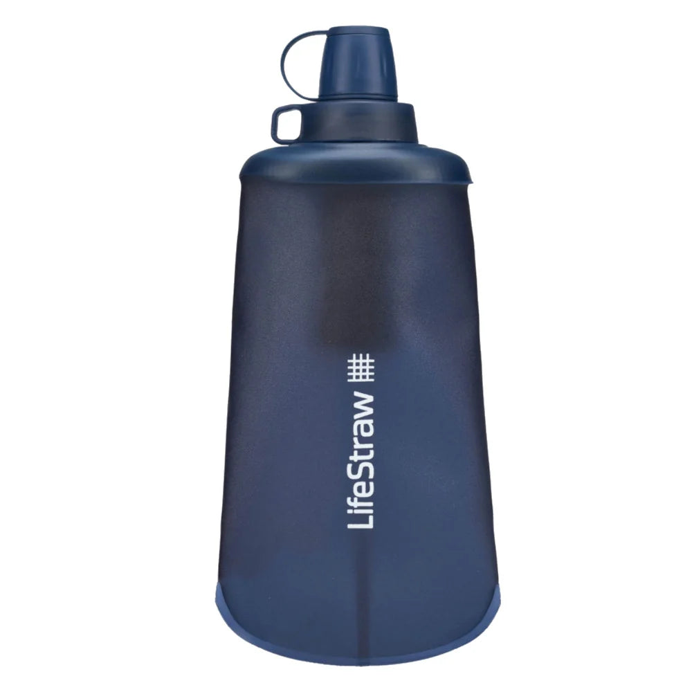 LifeStraw - Peak Squeeze Flaske 650 ml // Blå fra LifeStraw - billede nr. 1 hos GrejFreak.dk