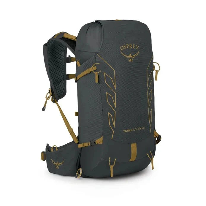 Osprey - Talon Velocity Herre Vandrerygsæk 20L // Dark Charcoal/Tumbleweed-4-XtraGrej