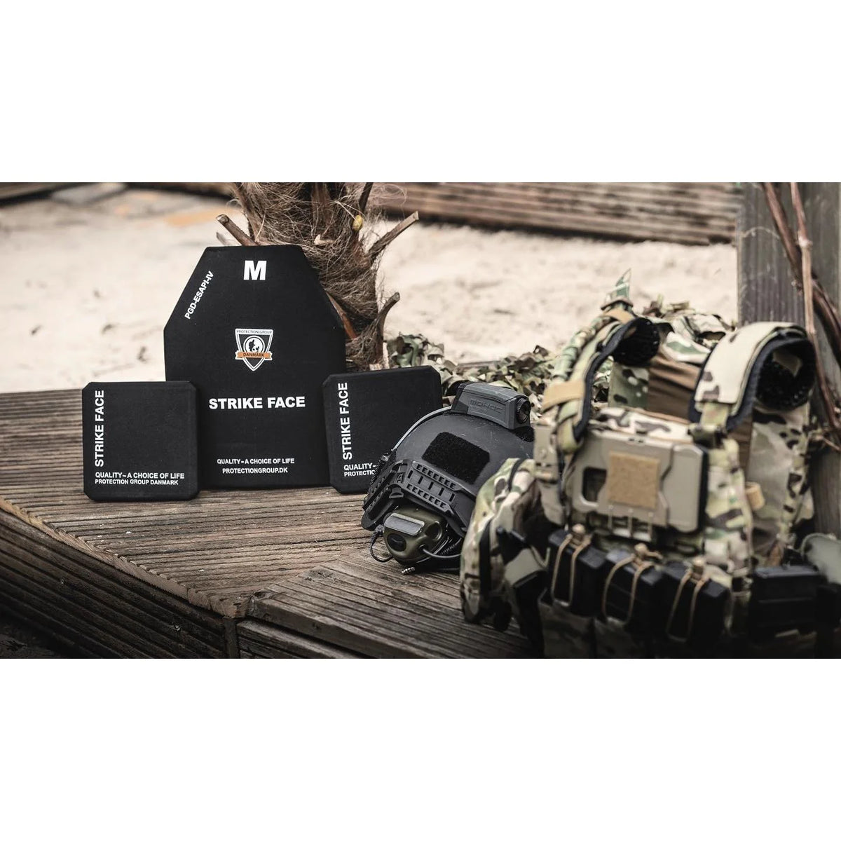 Protection Group - Skudsikker NIJ level 4 Keramik Sideplade Stand Alone 15 x 15 cm fra Protection Group - billede nr. 7 hos GrejFreak.dk