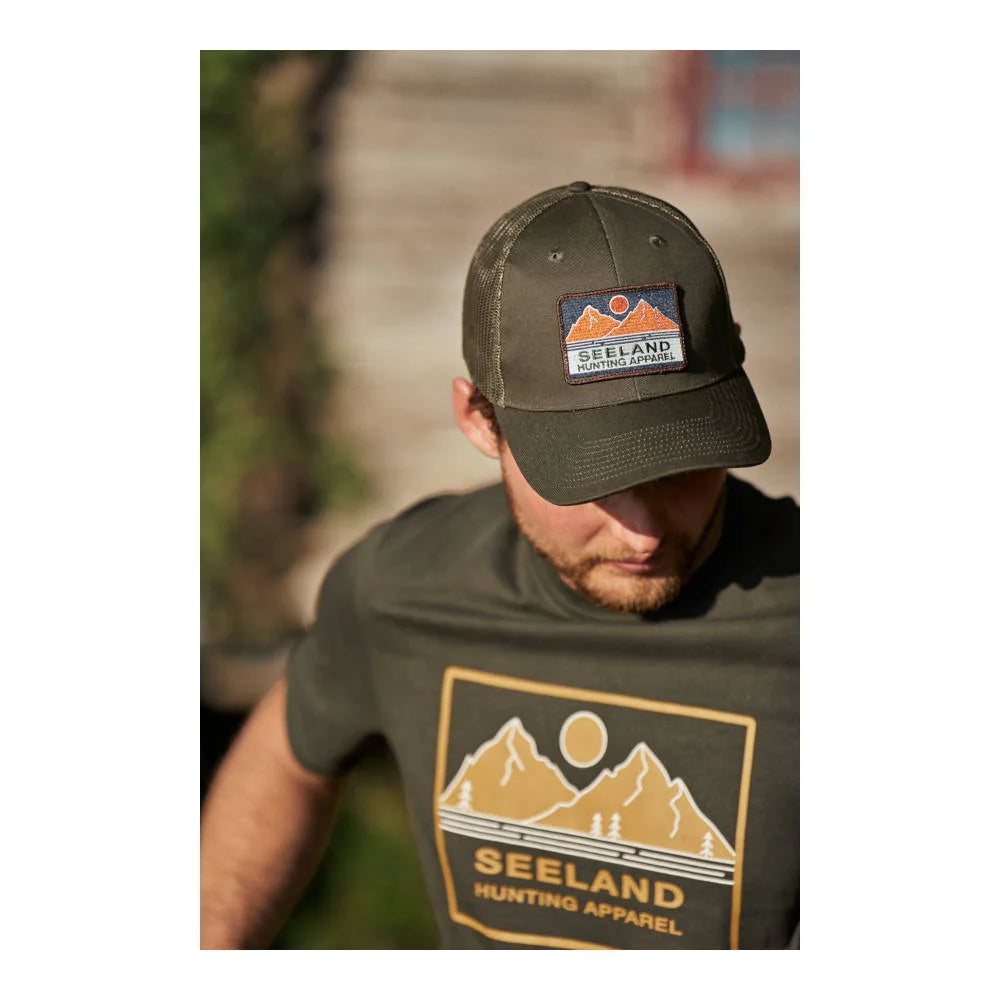 Seeland - Gabbro Trucker Cap // Grizzly Brown-4-XtraGrej