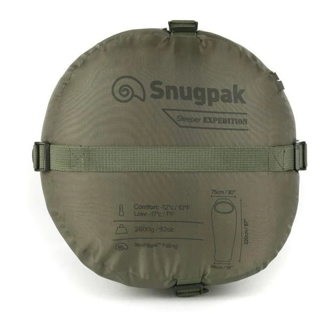 Snugpak - Sleeper Expedition Sovepose // Olivengrøn fra Snugpak - billede nr. 4 hos GrejFreak.dk