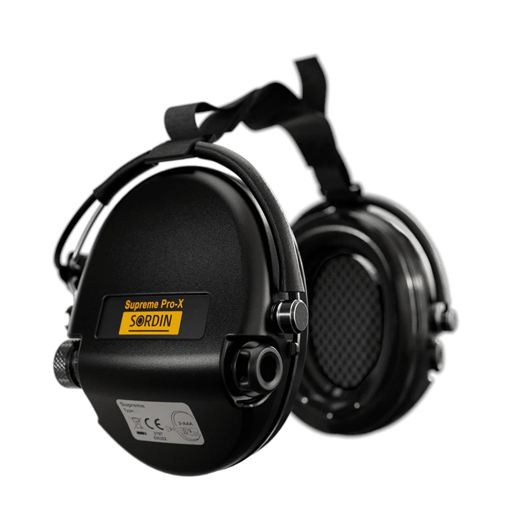 Sordin - Supreme Pro X Neckband Høreværn // Sort-2-XtraGrej