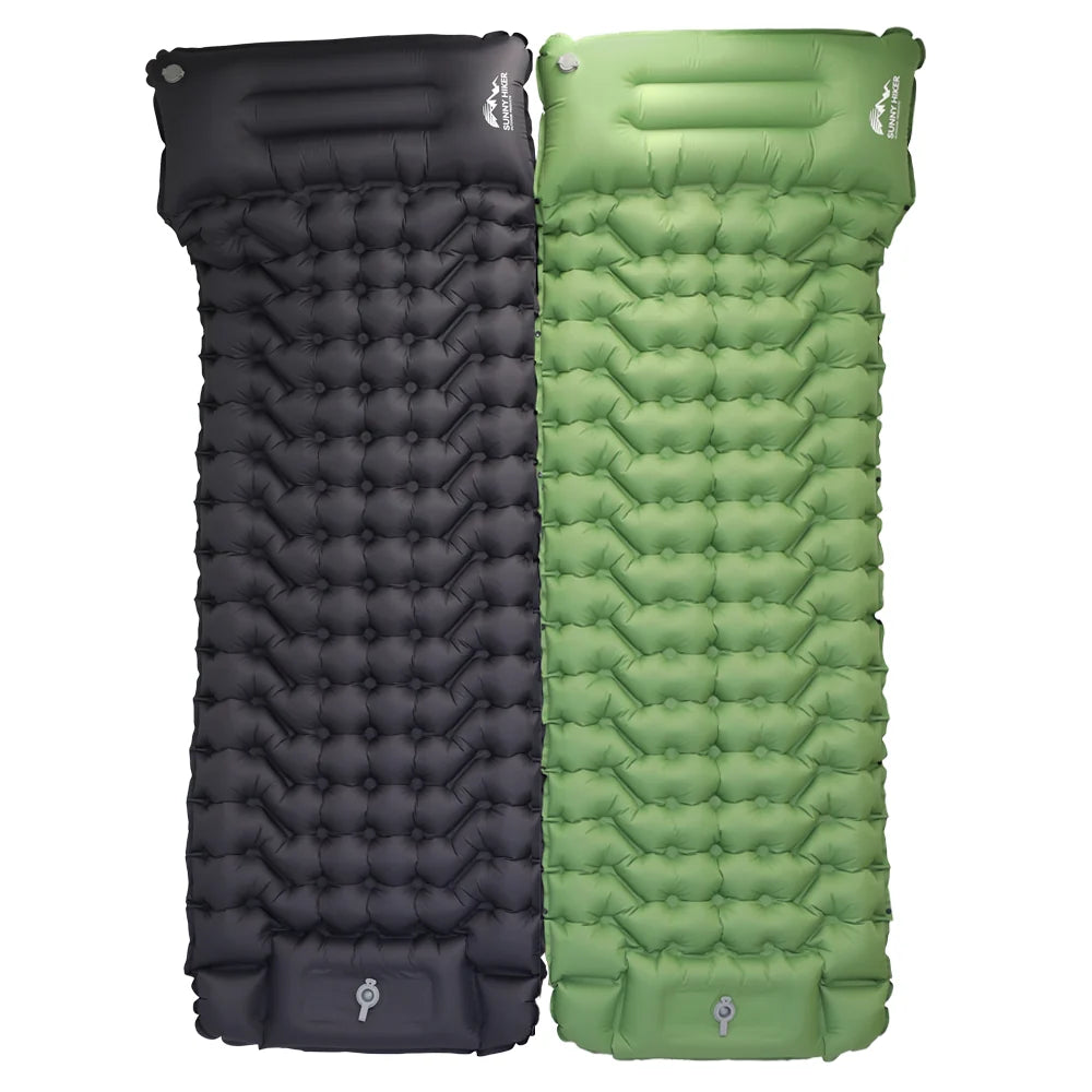 Sunny Hiker - Comfort Liggeunderlag m. Fodpumpe // Sort fra Sunny Hiker - billede nr. 3 hos GrejFreak.dk