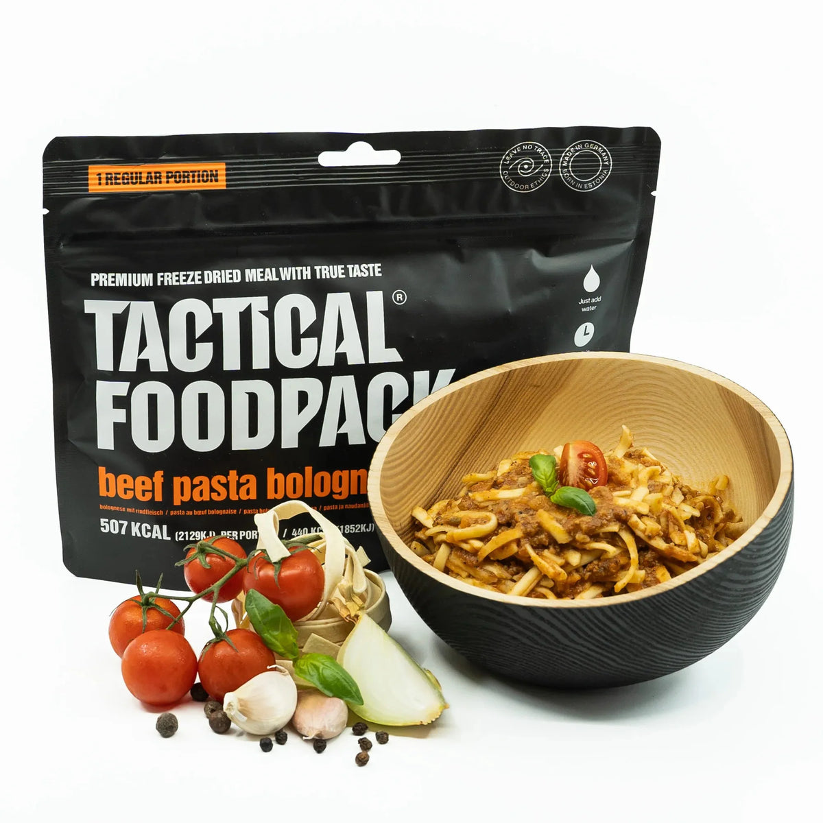 Tactical Foodpack - Oksekøds Pasta Bolognese