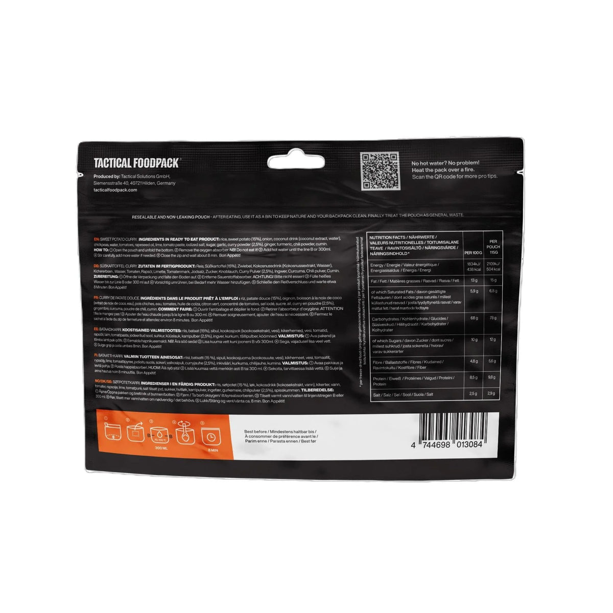 504kcal fra Tactical Foodpack - billede nr. 1 hos GrejFreak.dk