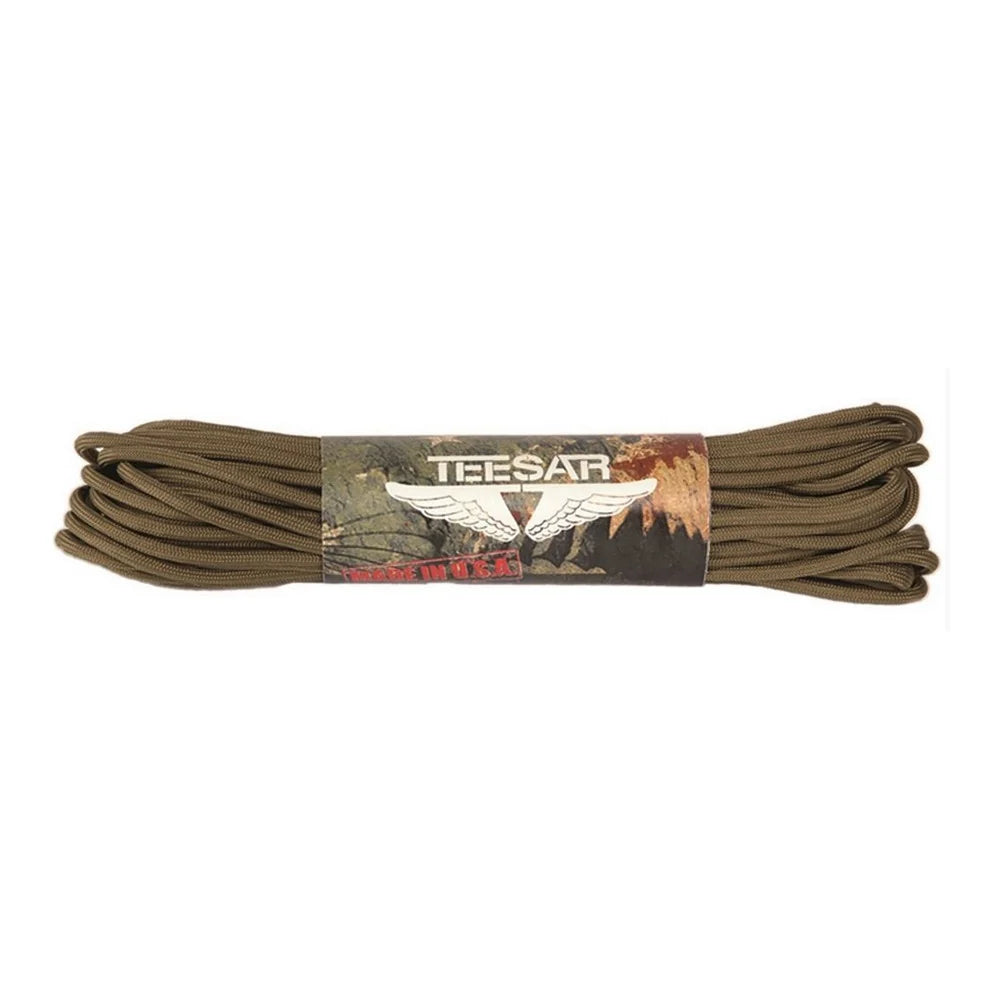 Teesar - US 550 Paracord Faldskærmssnor Coyote (15 meter) fra Teesar - billede nr. 1 hos GrejFreak.dk