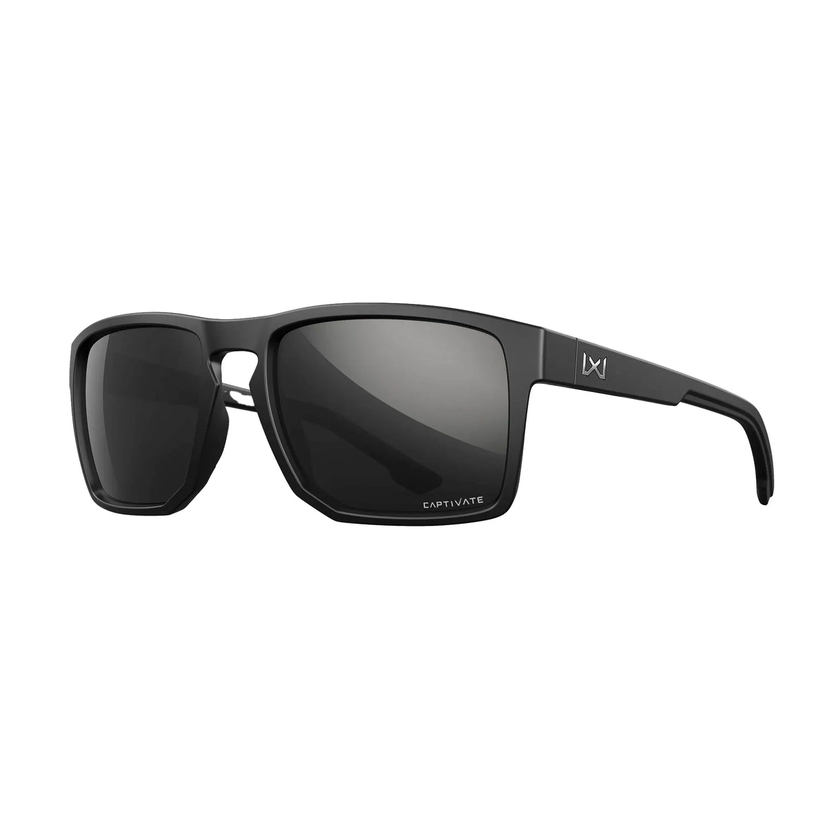 Wiley X - FOUNDER // Captivate Pol Black Mirror - Matte Black Frame fra Wiley X - billede nr. 1 hos GrejFreak.dk
