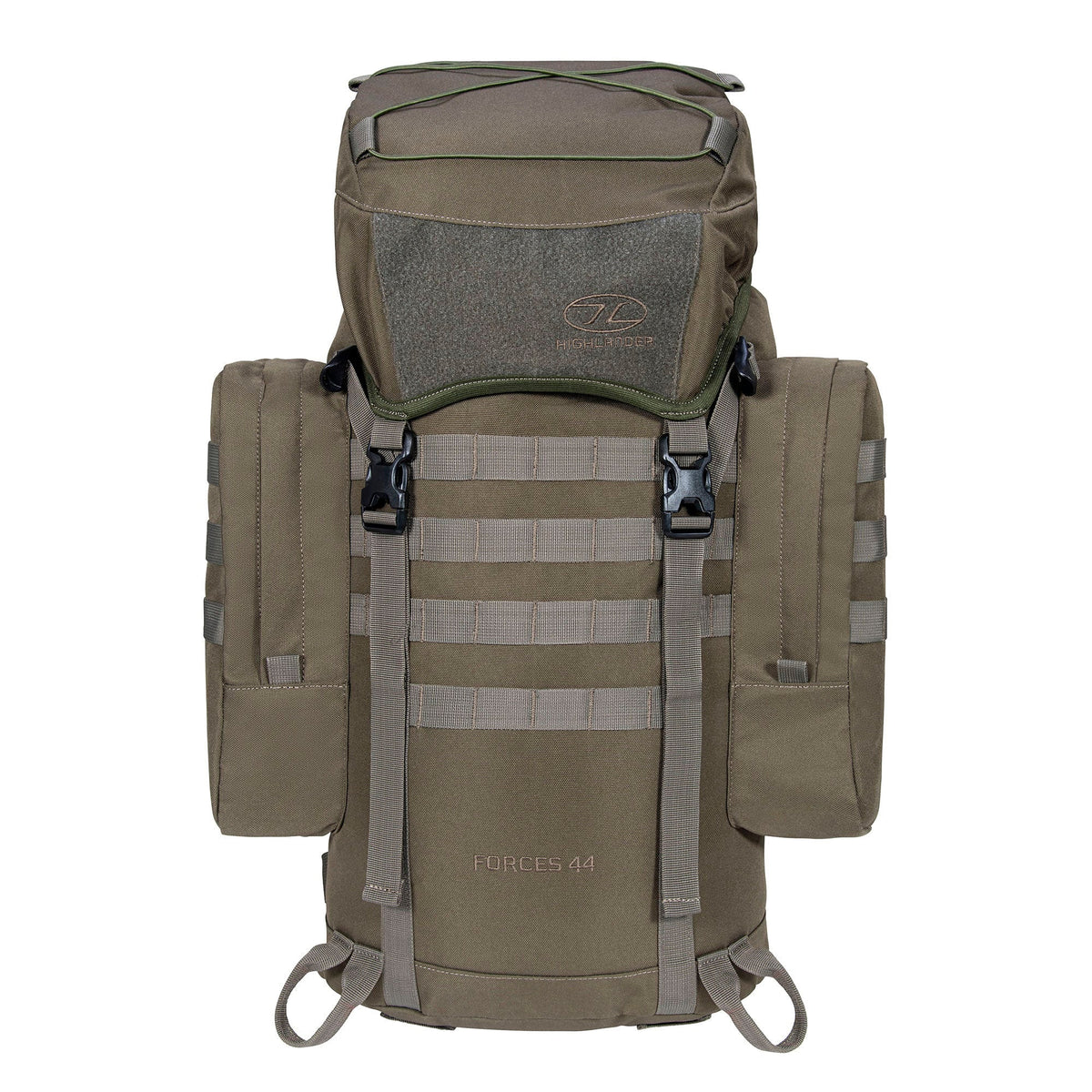 Highlander - Forces Elite Patruljerygsæk 44L // Ranger Green fra Highlander - billede nr. 1 hos GrejFreak.dk