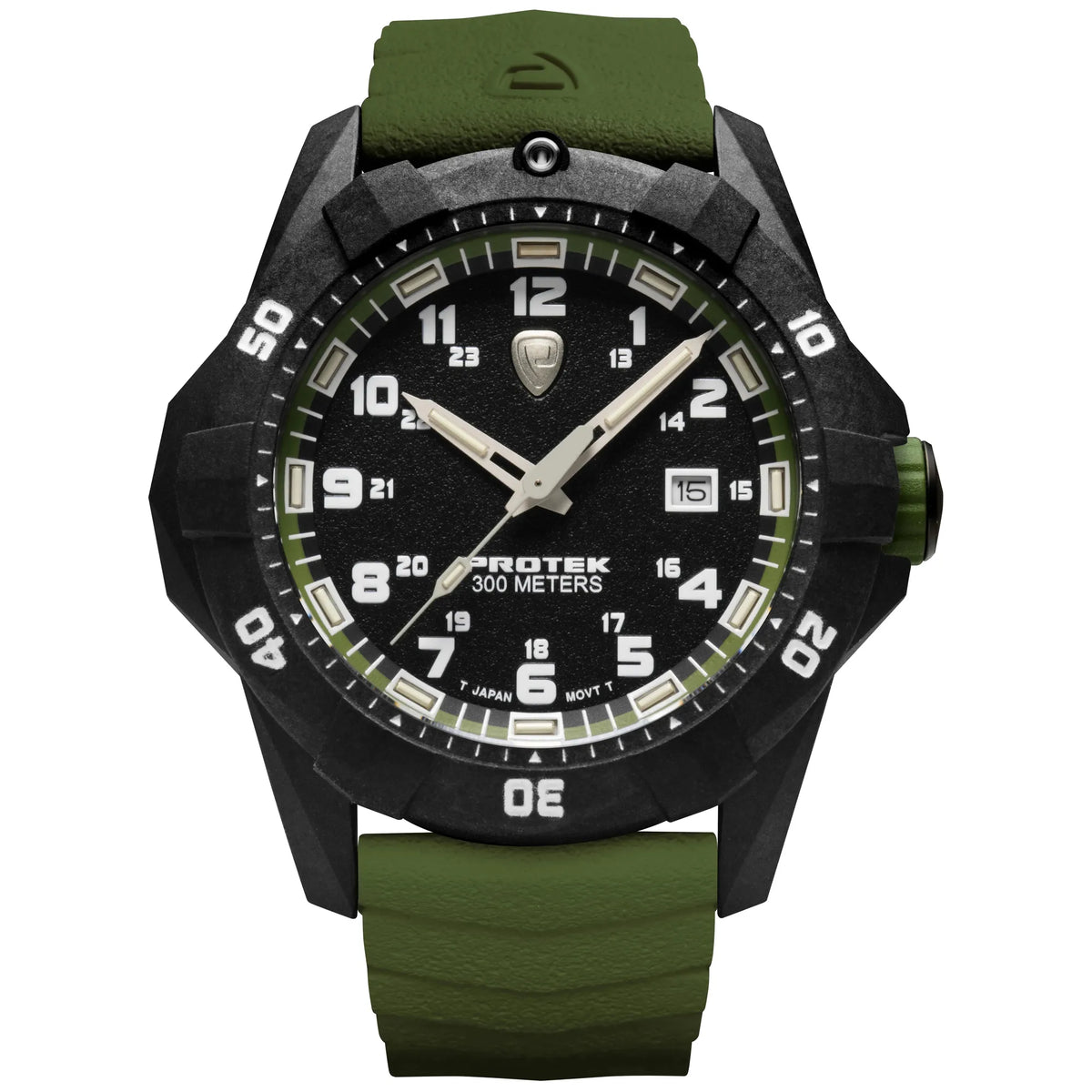 ProTek - PT1005G 42 mm Outdoor Ur // Grøn fra ProTek - billede nr. 1 hos GrejFreak.dk