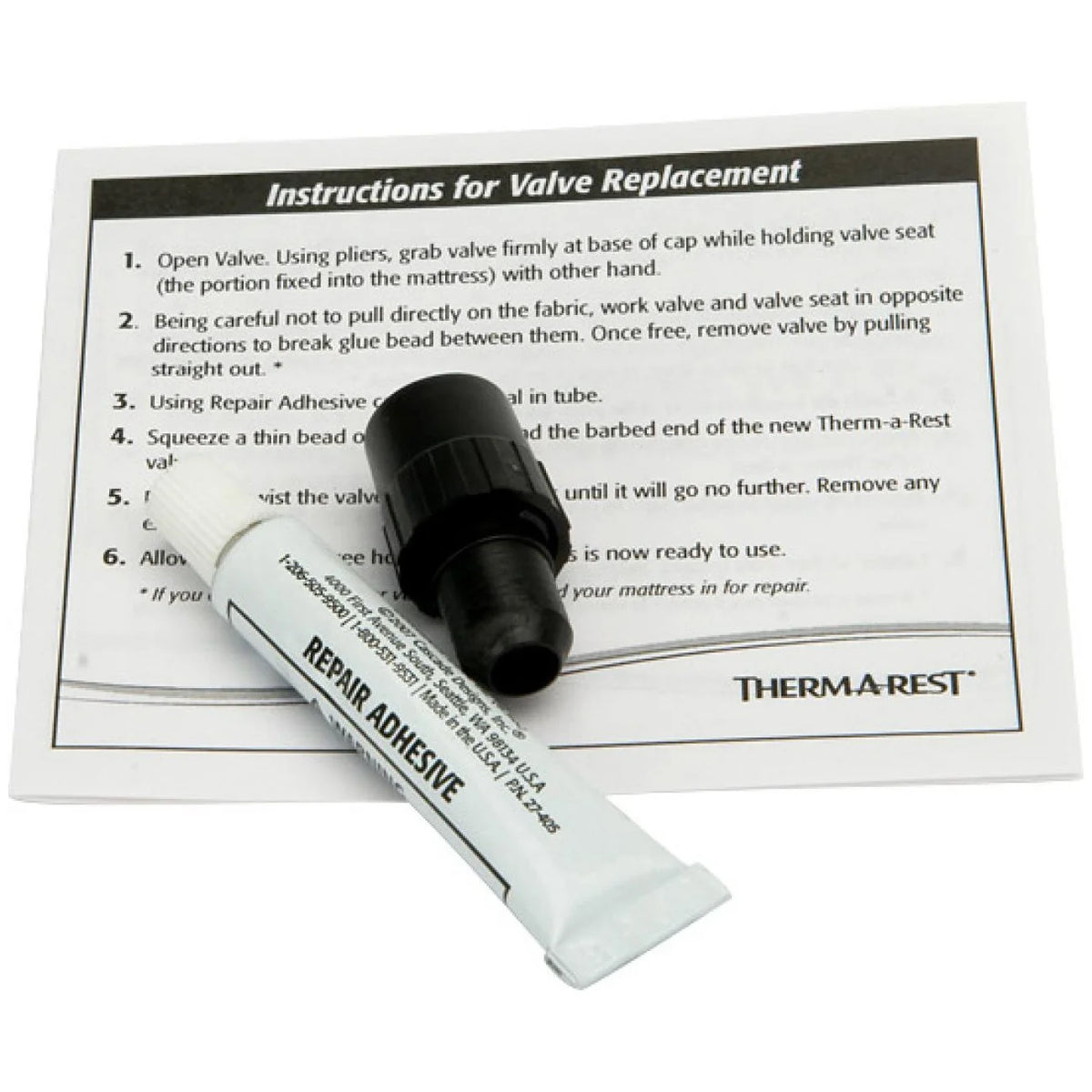 Therm-a-Rest - Classic Valve Ventil Reparations Kit fra Therm-a-Rest - billede nr. 1 hos GrejFreak.dk