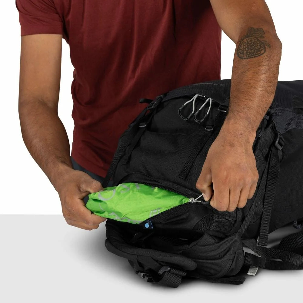 Osprey - Kestrel LT 65 Herre Vandrerygsæk 65L // Moss Green-6-XtraGrej