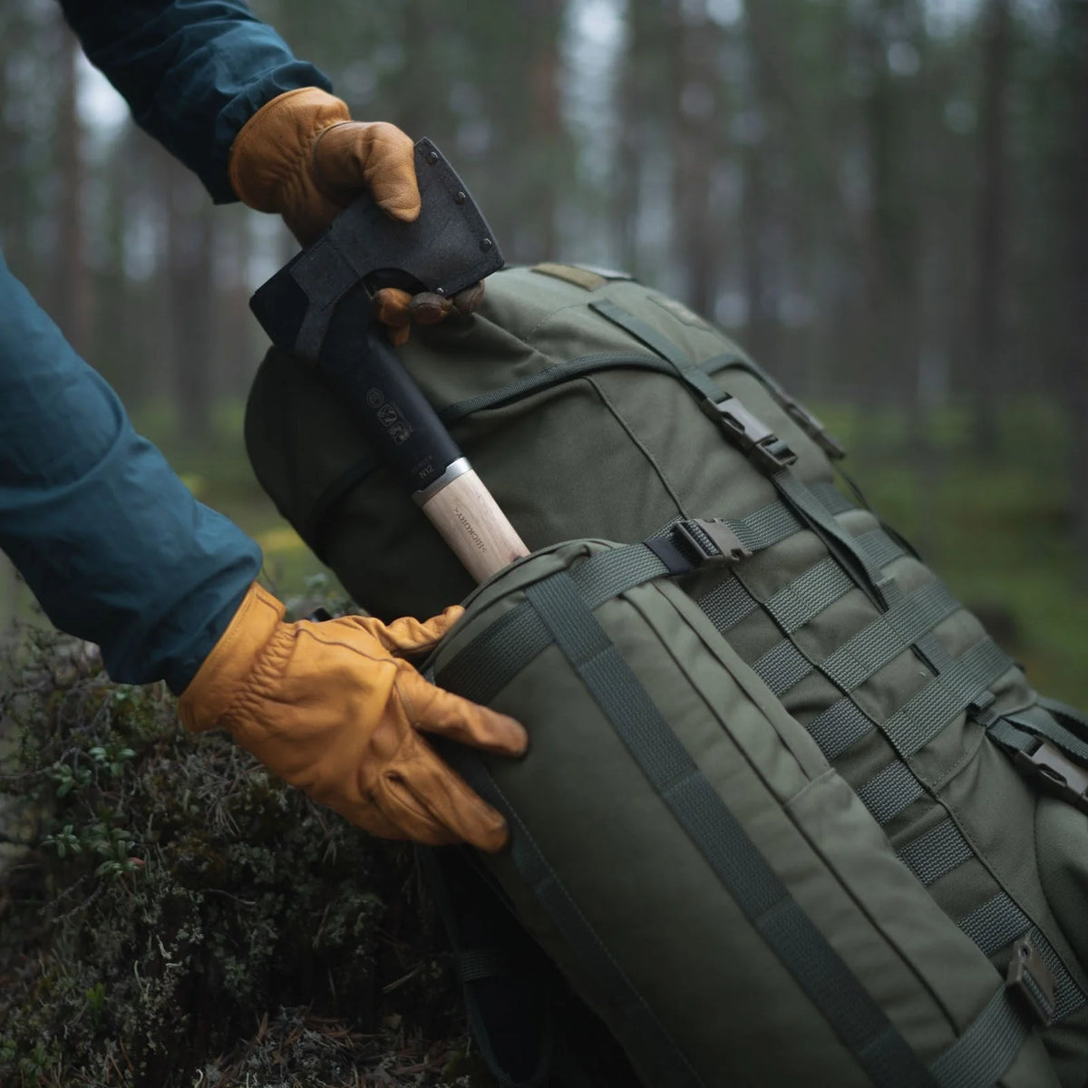 Savotta - Side Pouch 8L // Sort-6-XtraGrej