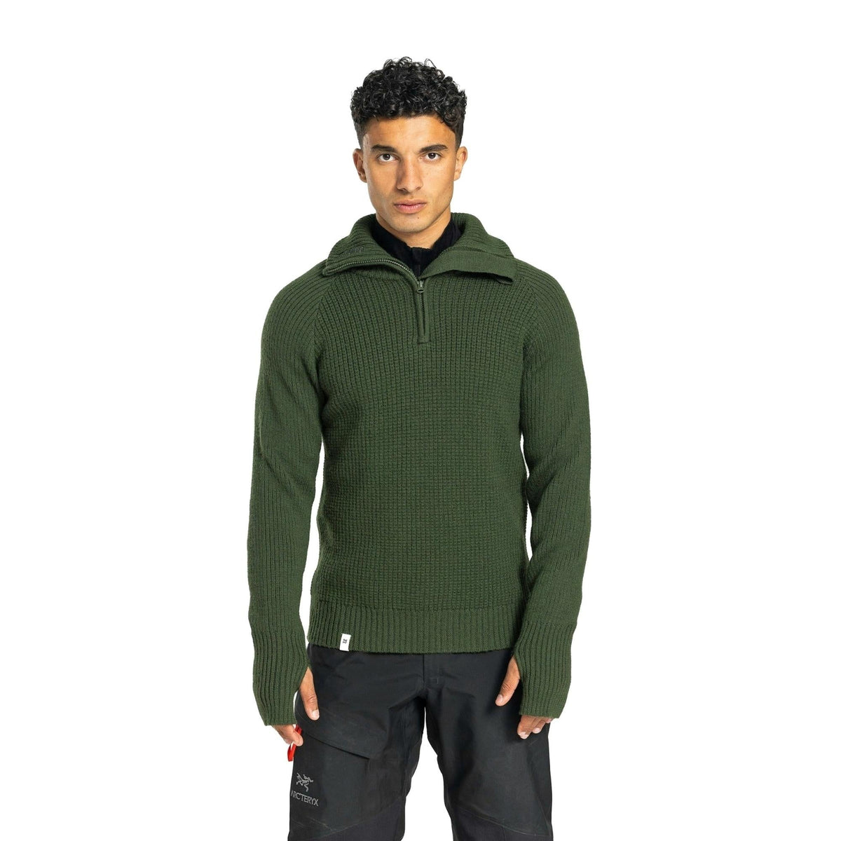 Ulvang - Rav 2.0 Sweater m. Lynlås // Grøn fra Ulvang - billede nr. 2 hos GrejFreak.dk