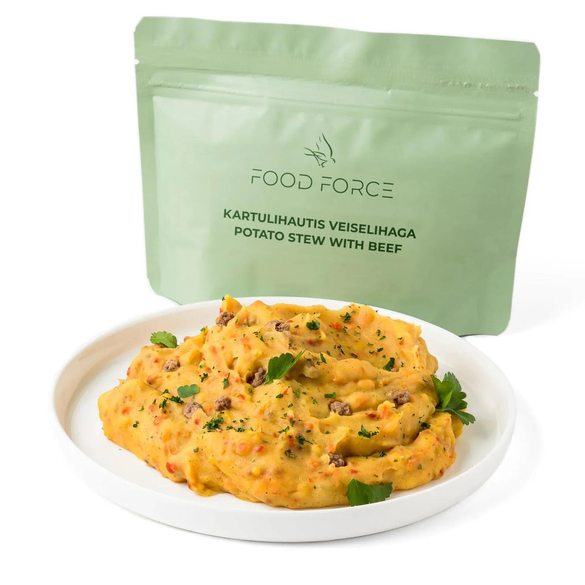 Food Force - Kartoffelgryderet Med Oksekød 150 g (405 kcal) fra Food Force - billede nr. 1 hos GrejFreak.dk