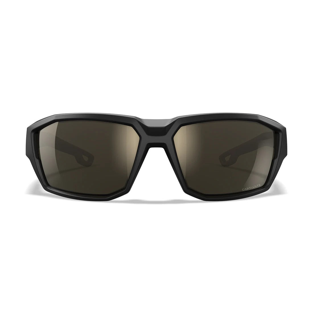 Wiley X - Alpine Captivate Ballistiske Solbriller // Tan Stel - Pol Tungsten Mirror fra Wiley X - billede nr. 2 hos GrejFreak.dk