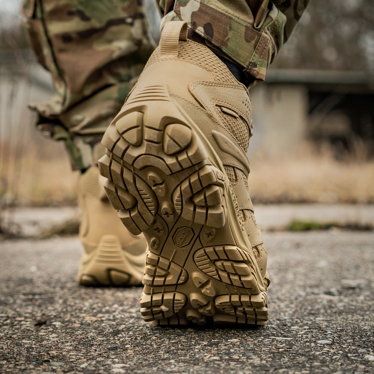 Merrell - Moab 3 Mid Tactical WP Unisex Vandrestøvler // Dark Coyote fra Merrell - billede nr. 9 hos GrejFreak.dk