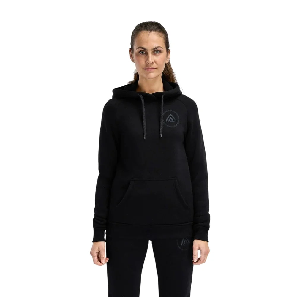 Aclima - FleeceWool Dame Hoodie // Jet Black fra Aclima - billede nr. 1 hos GrejFreak.dk