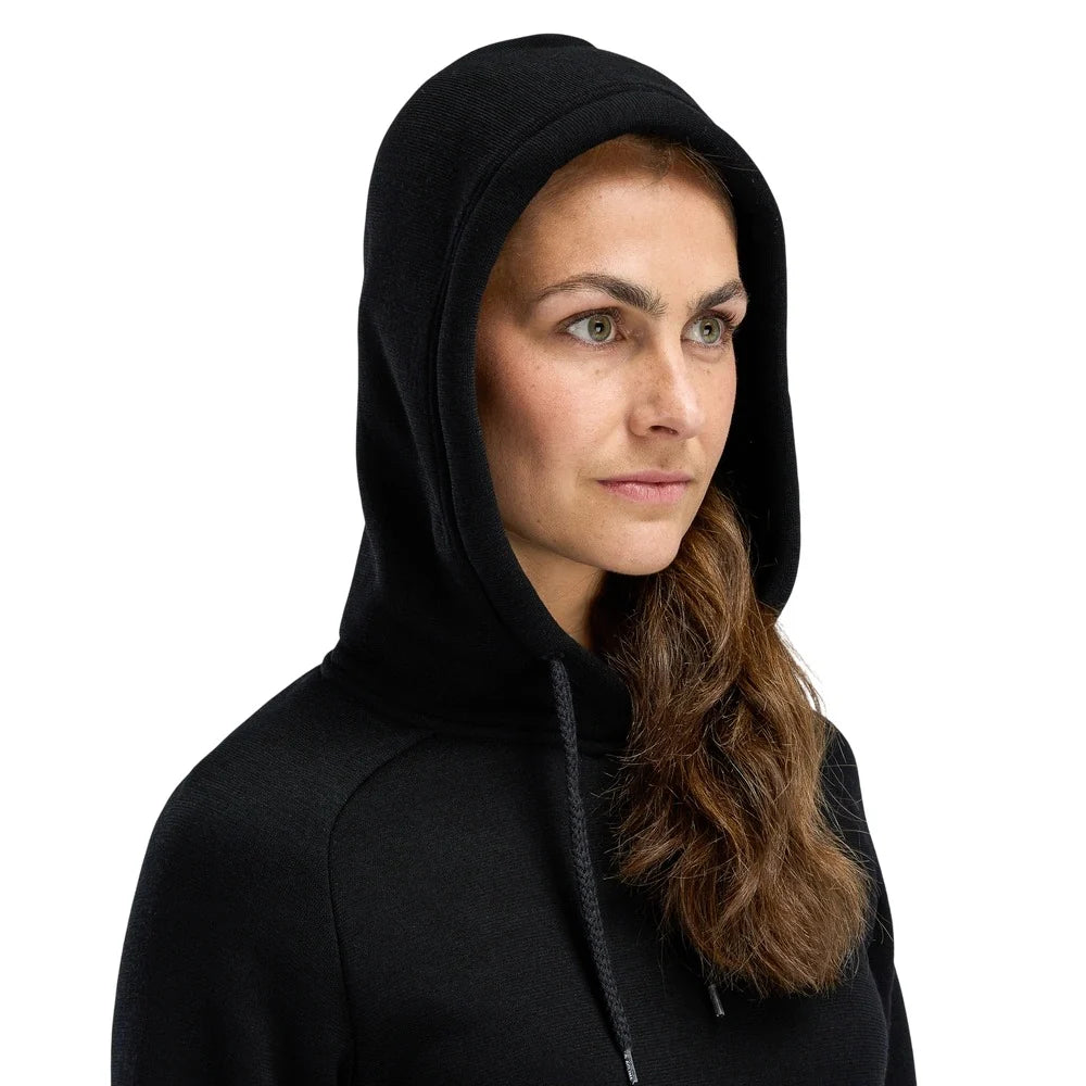Aclima - FleeceWool Dame Hoodie // Jet Black fra Aclima - billede nr. 4 hos GrejFreak.dk