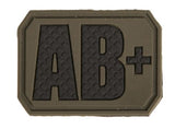 Mil-Tec Blodtype AB+ VelcroPatch