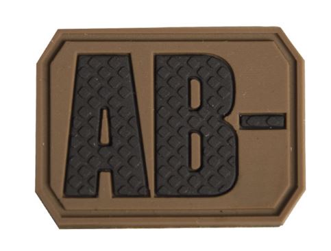 Mil-Tec Blodtype AB- VelcroPatch