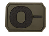 Mil-Tec Blodtype 0- Patch