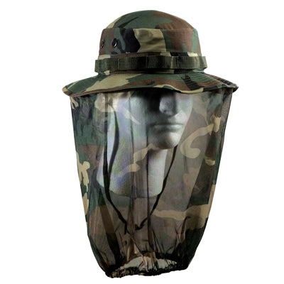 Camo cap med insektnet