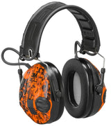 Peltor SportTac Elektronisk Høreværn - Camo Orange/Grøn