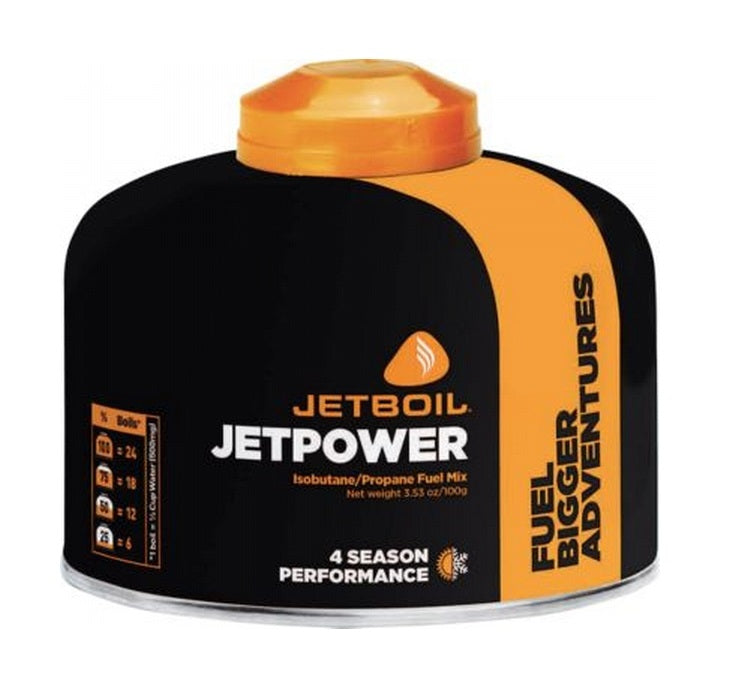 Jetboil gasdåse - Jetpower 100 gram