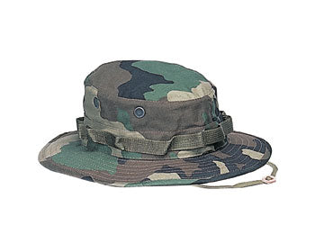 Woodland Camouflage Boonie hat